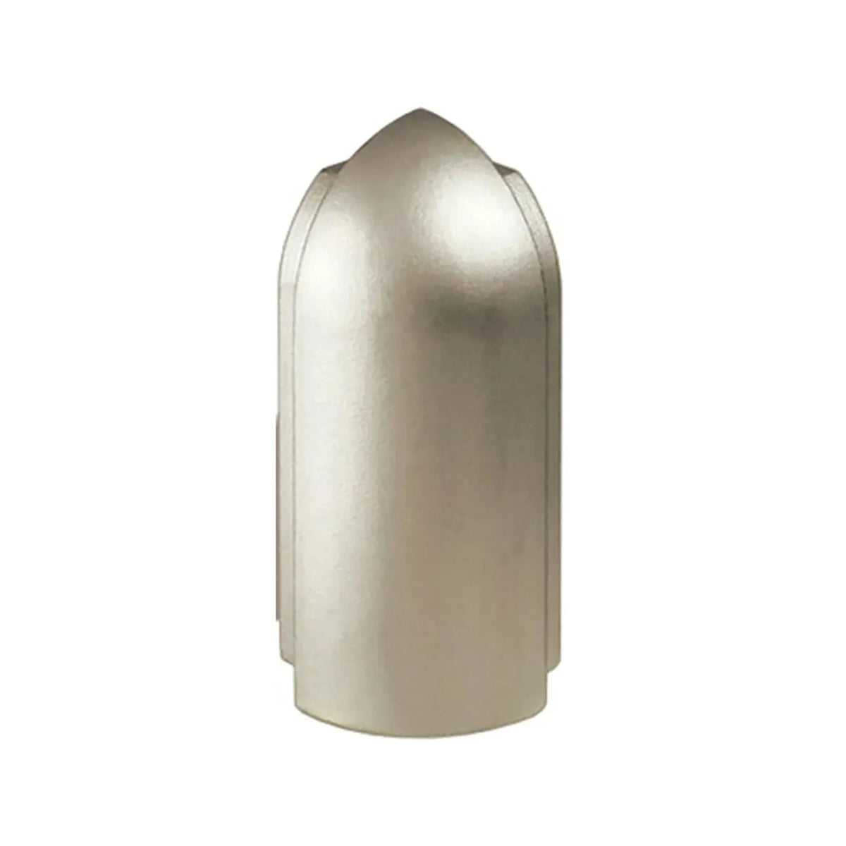 Angle extérieur anodisé titane mat pour profilés de plans de travail #FR0002396
