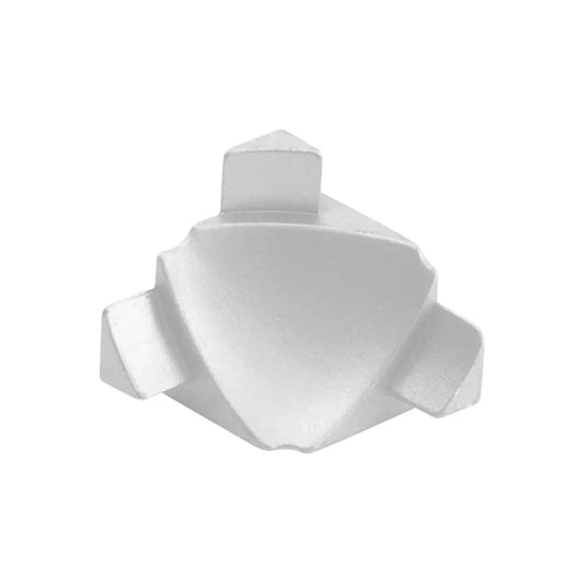 Angle intérieur tridimensionnel blanc du profilé de raccordement mural T-COVE #FR0002212
#FR0002219
#FR0002226