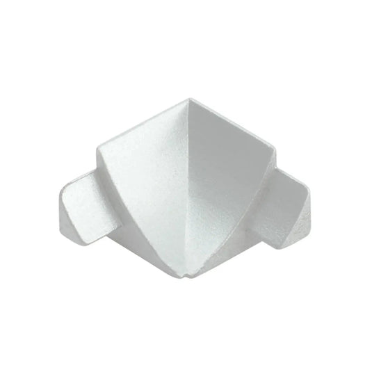 Détail de l'angle intérieur thermolaqué blanc Profilé de raccordement mural T-COVE #FR0004269
#FR0004270
#FR0004271