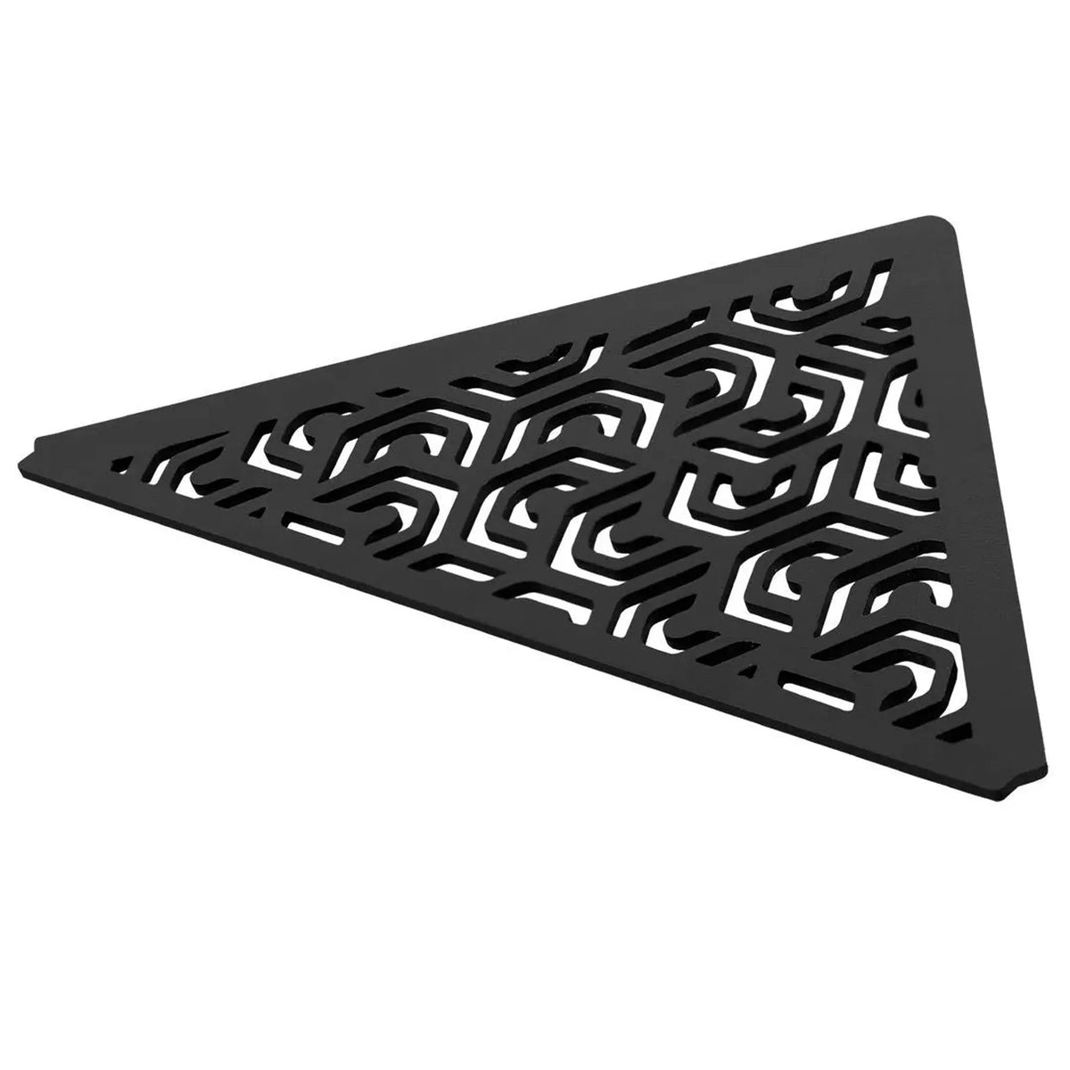 Tablette d'angle noire en aluminium au look PENTA #FR0004298