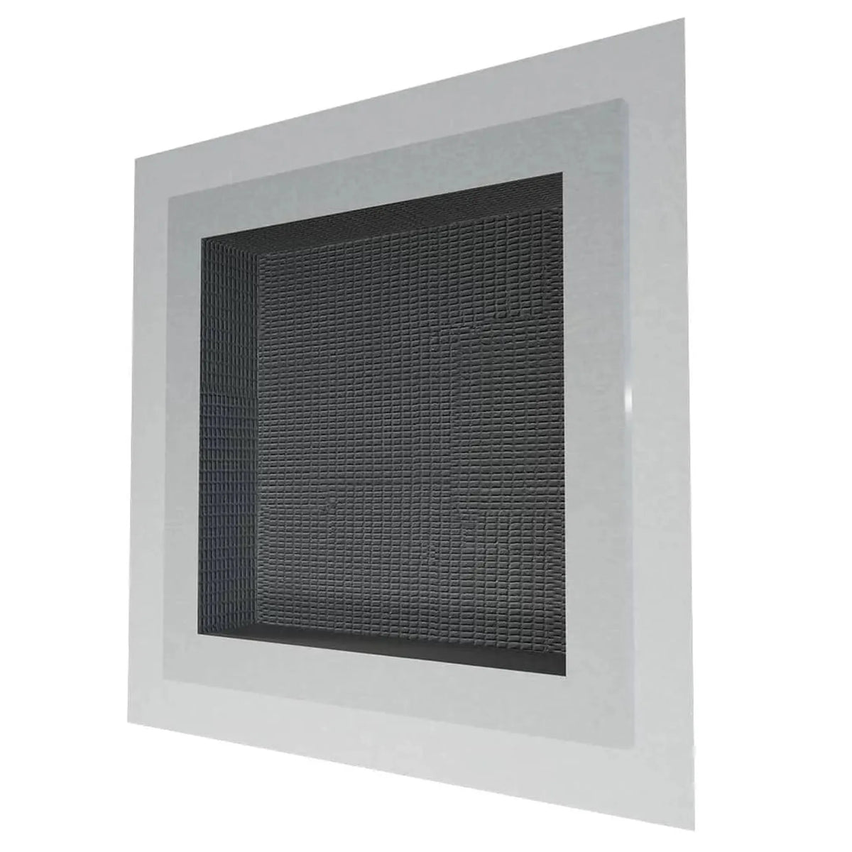 Seitliche Aufnahme der Wandnische befliesbar PRO 400 x 400 x 87 mm mit Abdichtungsvlies #A0005001