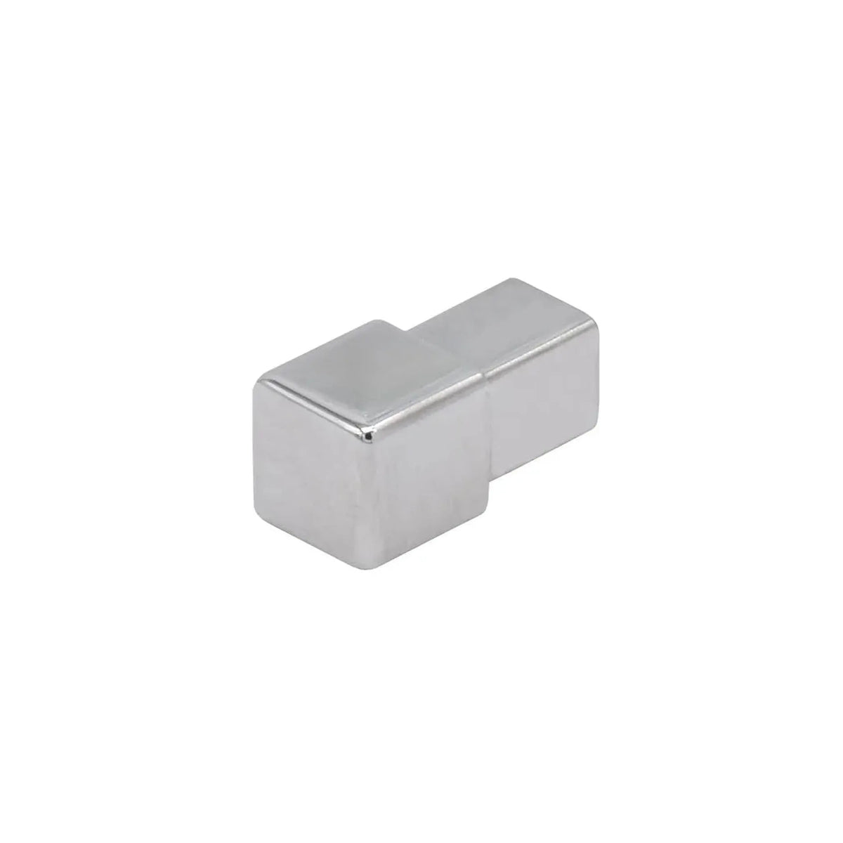 Pièce d'angle en forme de cube Profilé carré en acier inoxydable avec aspect légèrement brillant et goupille de fixation #FR0001785
#FR0001801
#FR0001825
#FR0002746
#FR0003541