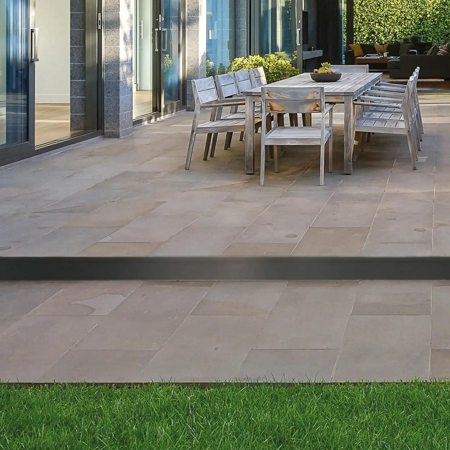 Ambientebild Balkonprofil L-Form anthrazit #A0004278 #A0004281 #A0004283