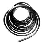 spiralförmiges schwarzes Kabel