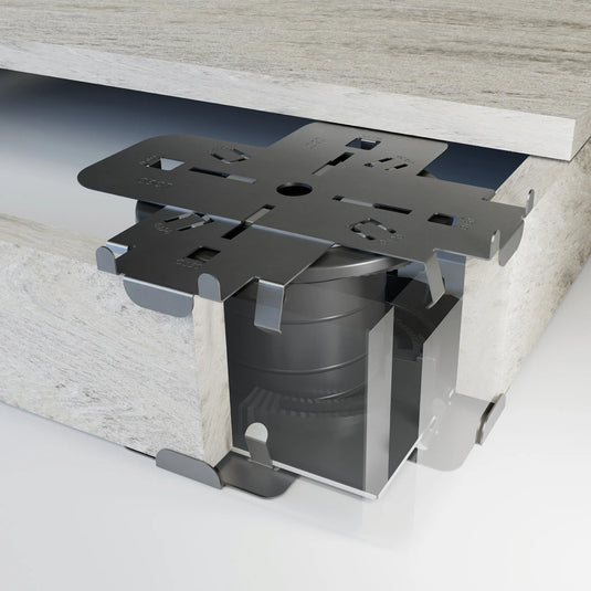 Image d'ambiance des clips en métal pour la fixation des carreaux dans les angles