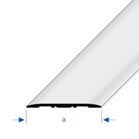 Dessin du profilé de recouvrement des joints de dilatation avec surface lisse en largeur 60mm #FR0002921 #FR0002925 #FR0002929 #FR0002933