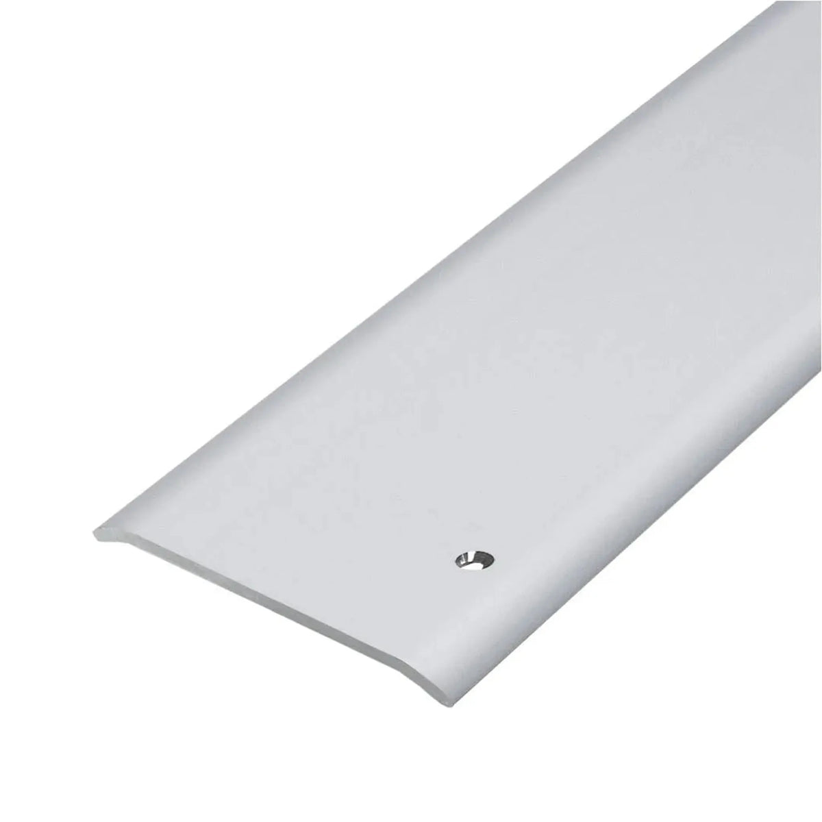 Profilé de recouvrement des joints de dilatation anodisé argent avec trou de perçage en largeur 60mm #FR0002937 
 #FR0002941