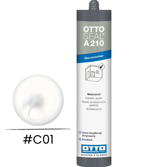 Ottoseal A210 peinture acrylique blanc