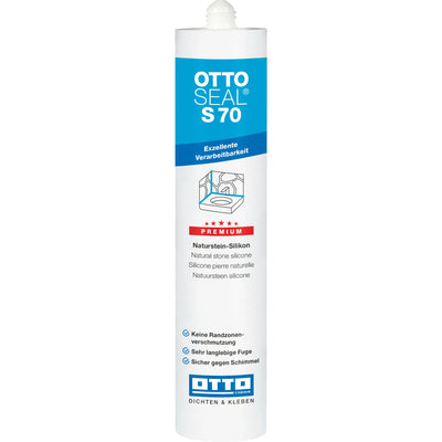 OTTOSEAL S 70 – Spezial-Silikon für Marmor und Naturstein