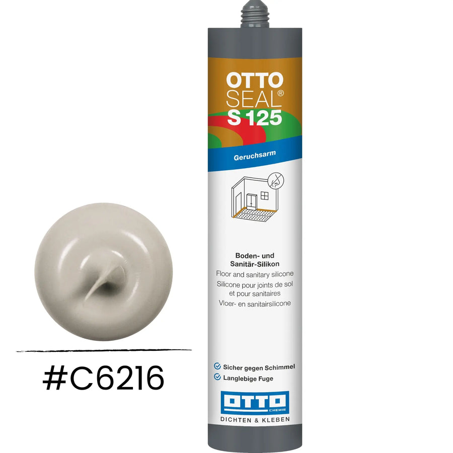 Produktbild OTTOSEAL S 125 – Boden- & Sanitär-Silikon betongrau C6216
#A0005508

