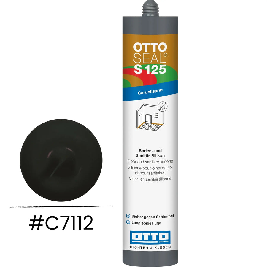 Produktbild OTTOSEAL S 125 – Boden- & Sanitär-Silikon matt schwarz C7112
#A0005513
