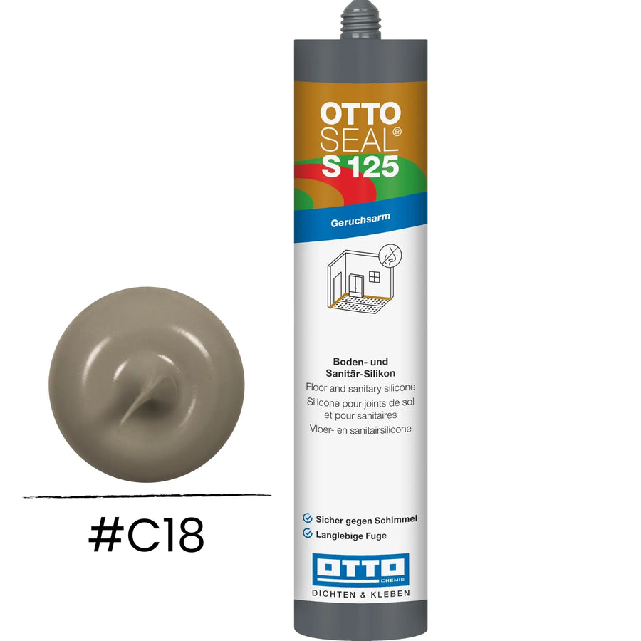 Produktbild OTTOSEAL S 125 – Boden- & Sanitär-Silikon sanitärgrau C18
#A0005506
