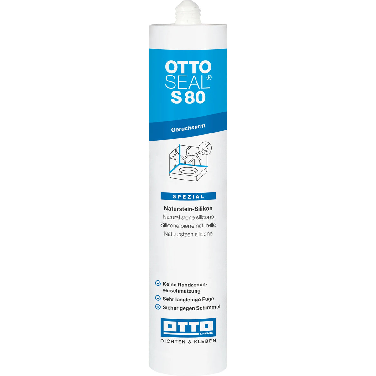 Product image OTTOSEAL S 80 low-odour natural stone silicone