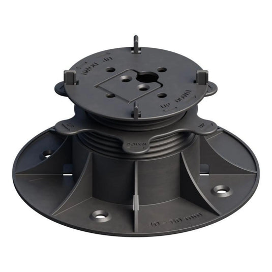 Stelzlager OSL-B höhenverstellbar aus dunklem PVC
#A0005387