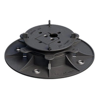 Stelzlager OSL-A höhenverstellbar aus dunklem PVC
#A0005386
