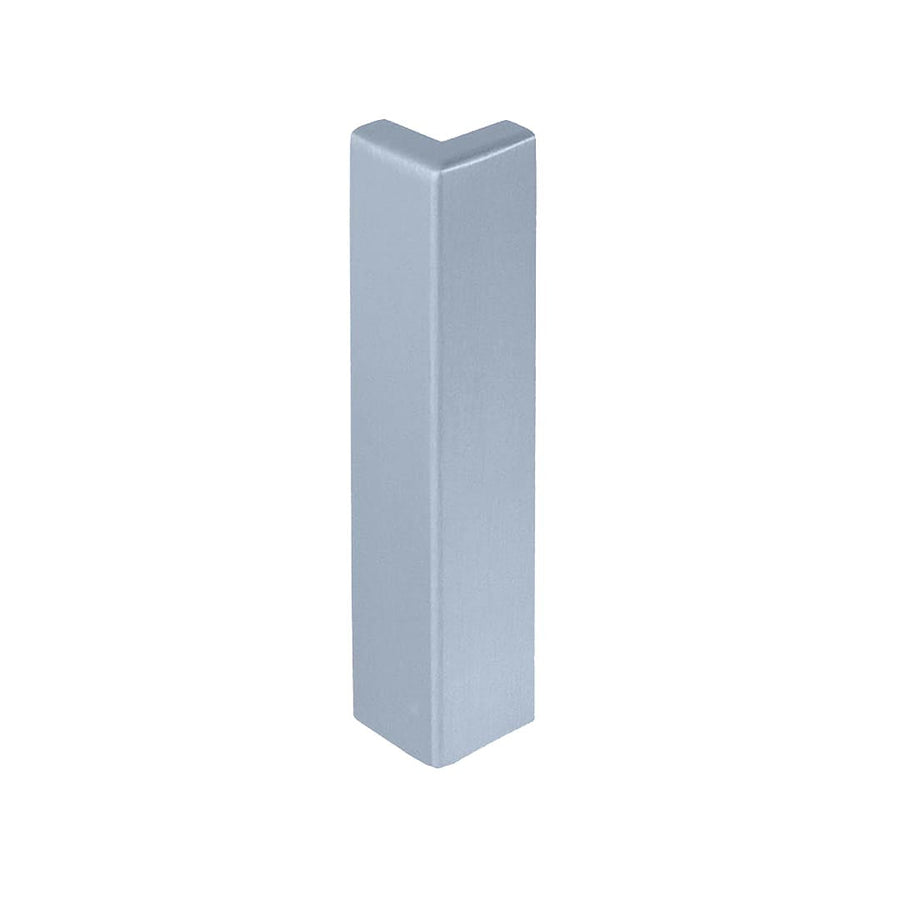 Angle extérieur pour profilés d'angle de balcon en T gris platine 60mm #FR0003253