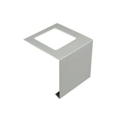 Connector for L-shaped aluminium balcony tile edge trim – View 2