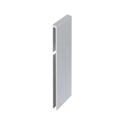 Connector for T-shaped aluminium balcony tile edge trim