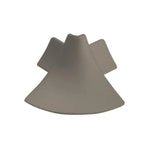 Angle extérieur pour profilé de raccordement mural T-COVE titane mat #FR0002188
#FR0002196
#FR0002204
