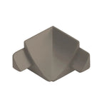 Détail de l'angle intérieur anodisé titane Profilé de raccordement mural T-COVE #FR0004266
#FR0004267
#FR0004268
