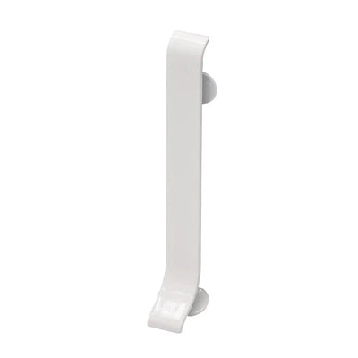 Connector for aluminium skirting board