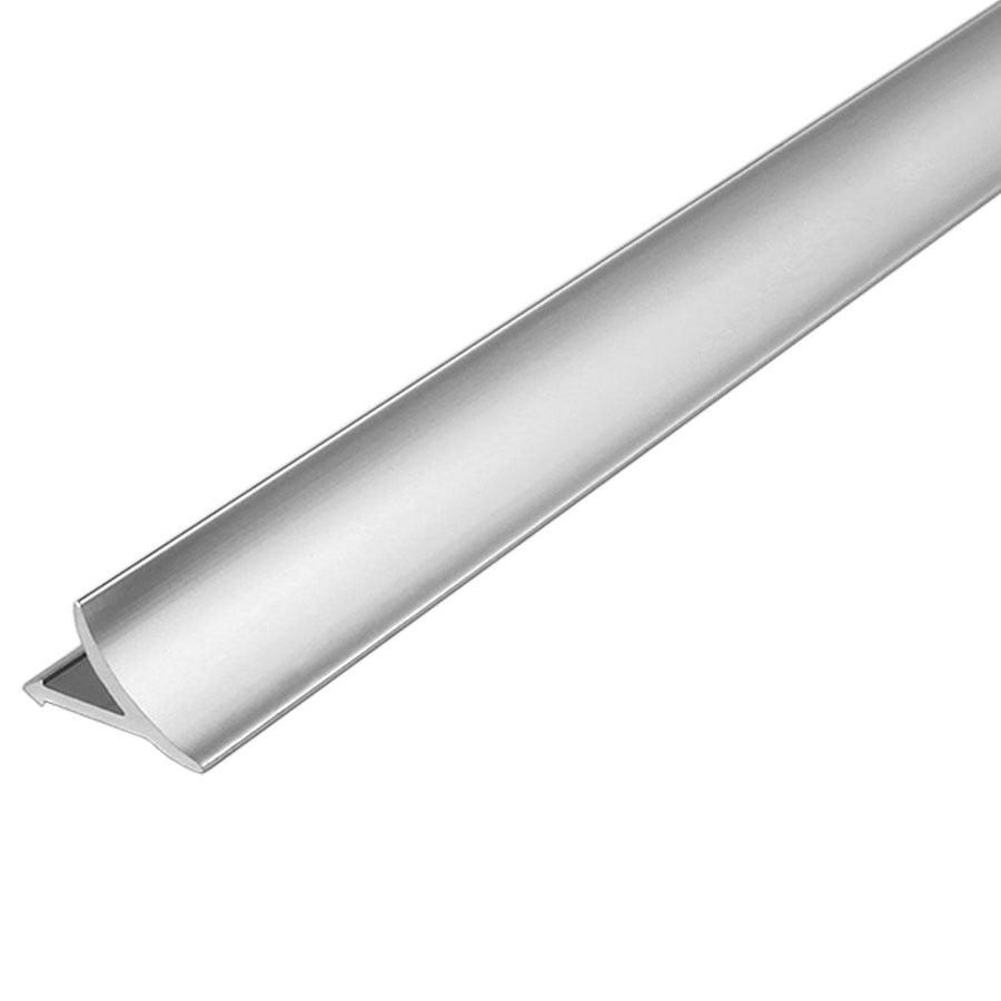 Profilé de raccordement mural T-COVE étroit et arrondi aluminium anodisé argenté avec aspect mat #FR0002167
#FR0002173
#FR0002181
