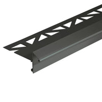 Cornière de balcon noire mate avec larmier et aile perforée ainsi que petit cache à l'avant #FR0003299
#FR0003303
#FR0003306