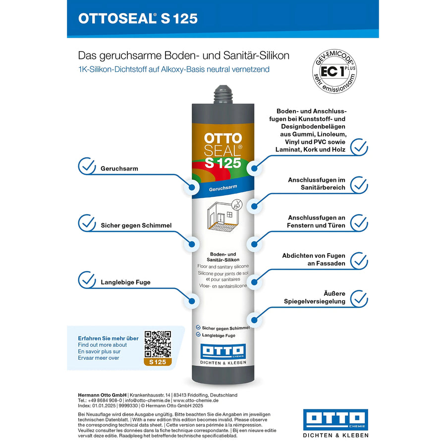 OTTOSEAL S 125 Produkt Details und Eigenschaften