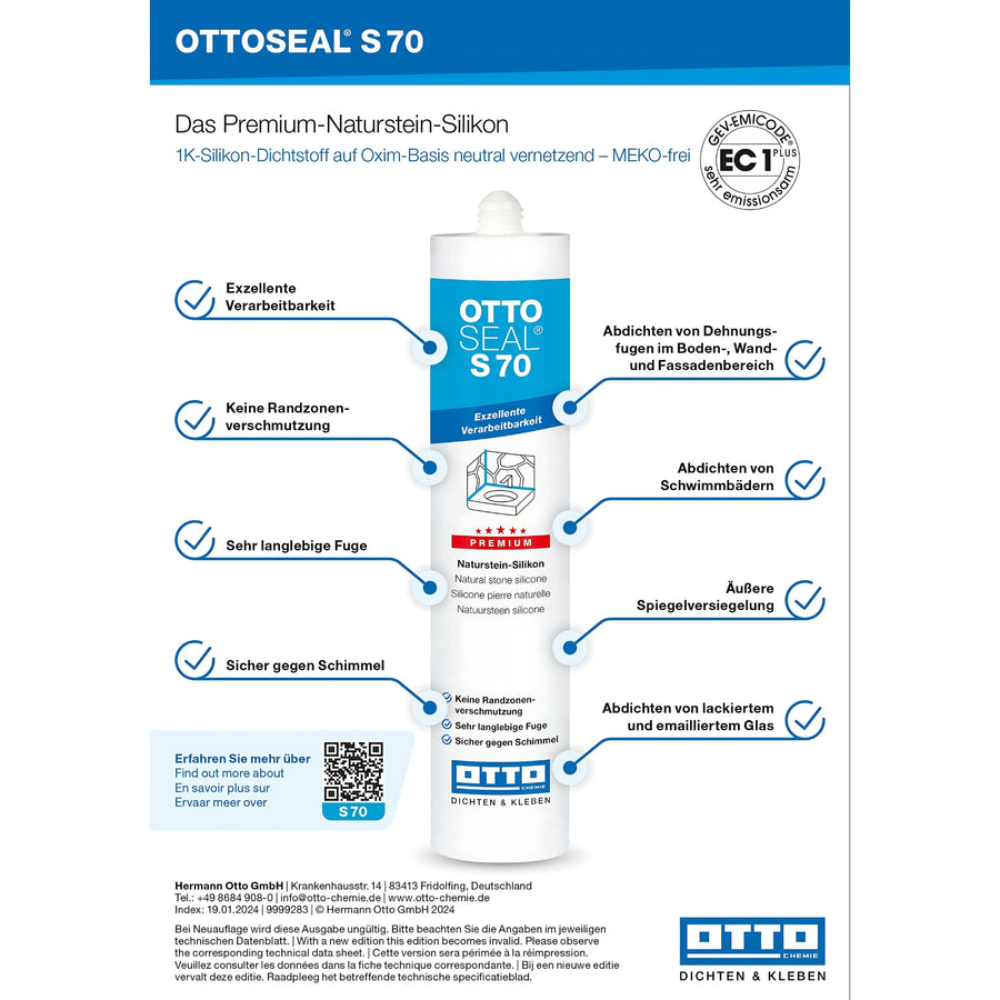 OTTOSEAL S 70 Produkt Details und Eigenschaften