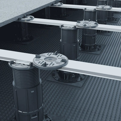 Paving pedestal rail Flexibal Pro – View 2