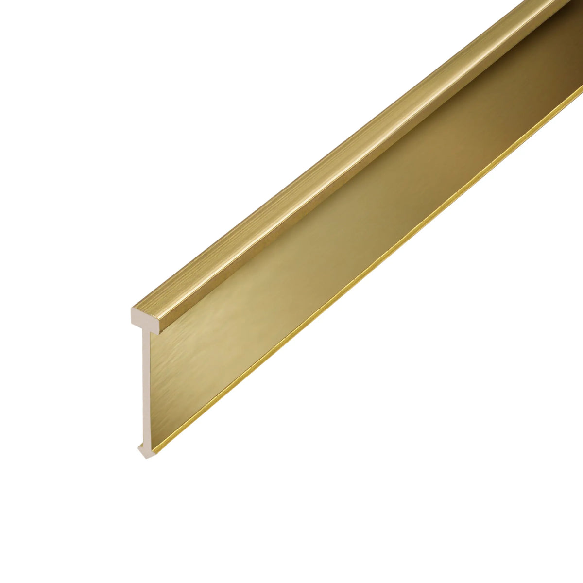 Trennprofil T-Form Messing Terrazzo