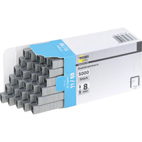 Stahlklammern für Hammertacker 5000Stk, 8mm
#A0005625
