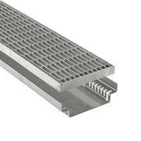 Gros plan sur le caniveau de façade DW en acier inoxydable large #FR0005122
#FR0005126