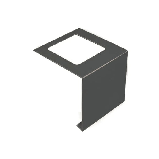 Verbinder Balkonprofil L-Form Aluminium in Anthrazit. Eine Seite gestanzt, eine angewinkelt #A0003420
#A0003422
#A0003424
