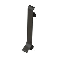 S-förmiger Verbinder Sockelleiste Aluminium schwarz matt mit Befestigungsclips und matter Optik #A0005092
#A0005097
