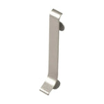 S-förmiger Verbinder Sockelleiste Aluminium silber eloxiert mit Befestigungsclips und matter Optik #A0002043
#A0002048
#A0002053
#A0002058
