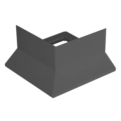 Corner piece for Y-shaped balcony tile edge trim