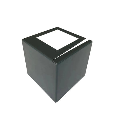 Corner piece for L-shaped aluminium balcony tile edge trim
