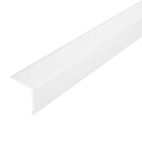 Rechtwinkliger Eckschutzwinkel aus weiß pulverbeschichtetem Aluminium mit glänzender Optik #A0001241
#A0001252
