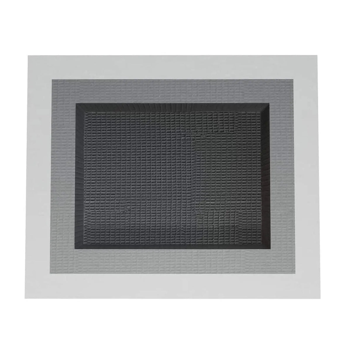 Frontansicht der Wandnische befliesbar PRO 400 x 300 x 87 mm mit Abdichtungsvlies #A0005000
