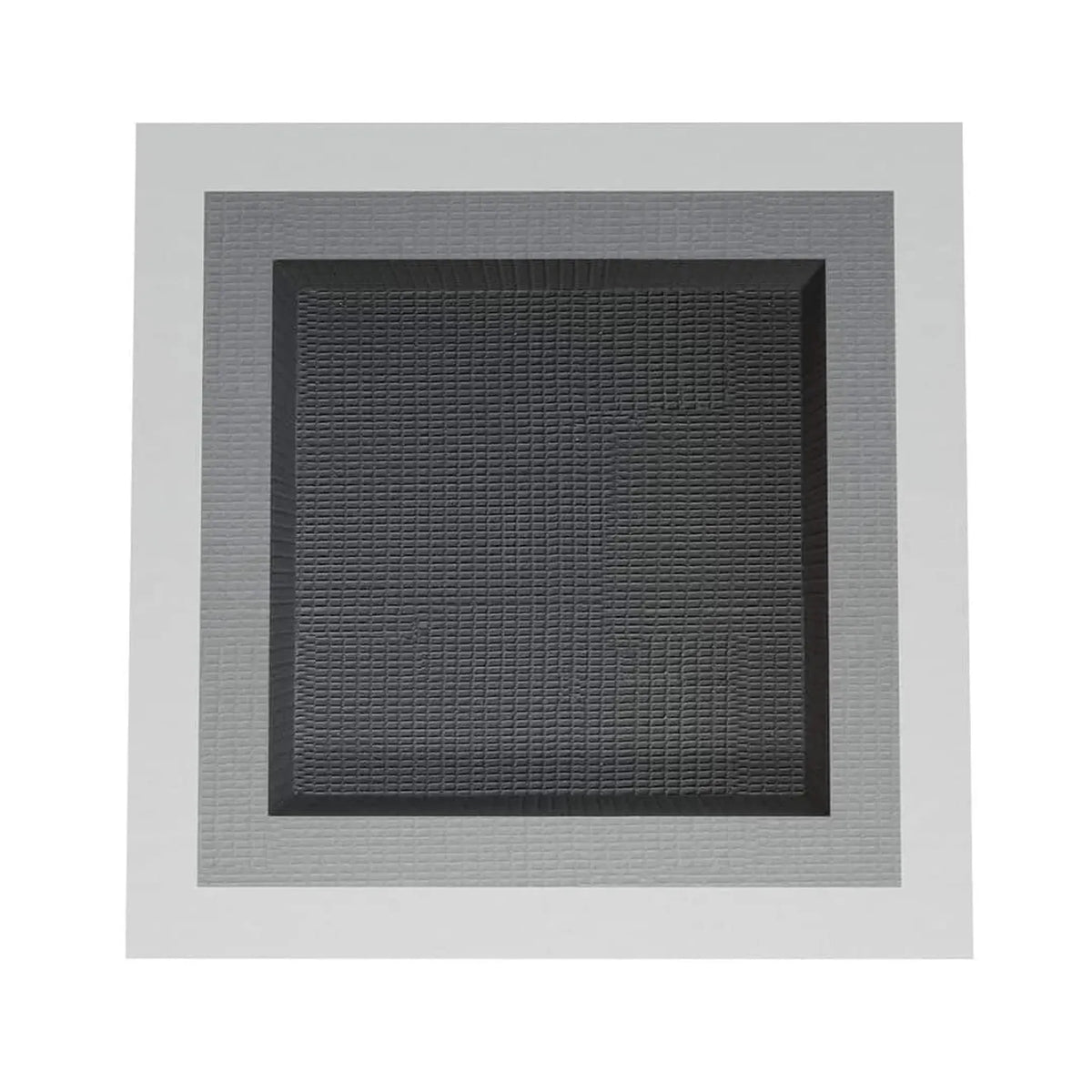 Frontansicht der Wandnische befliesbar PRO 400 x 400 x 87 mm mit Abdichtungsvlies #A0005001
