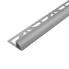 DURAL listwa aluminiowa do płytek szary betonowy półokrągła - 8 mm / 250 cm