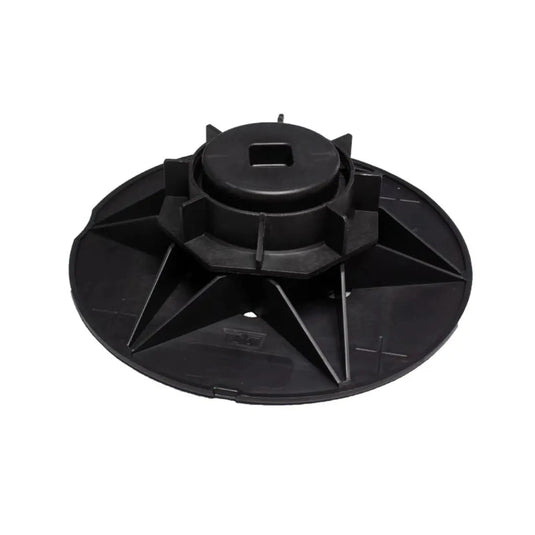 Nahaufnahme schwarzer DURAL Stelzlagersockel Flexibal BAO 2 #A0003356
#A0003357
