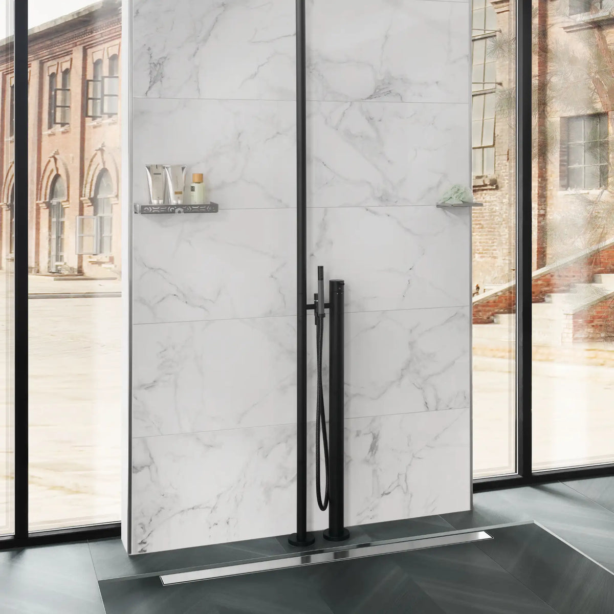 Ambientebild Edelstahl Duschrinne in einer offenen Dusche
#A0005029
#A0005030
#A0005031
#A0005032
#A0005033
