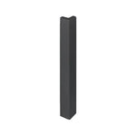 120 mm Außenecke Balkonwinkelprofil T-Form in Schwarz. RAL 7016 #A0003222