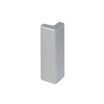 40 mm Außenecke Balkonwinkelprofil T-Form. Silber eloxierte Oberfläche #A0003290