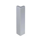 60 mm Außenecke Balkonwinkelprofil T-Form. Silber eloxierte Oberfläche #A0003293