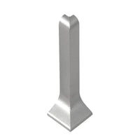 Nahaufnahme silber eloxierte Sockelleisten Außenecke aus Aluminium#A0002039
#A0002044
#A0002049
#A0002054

