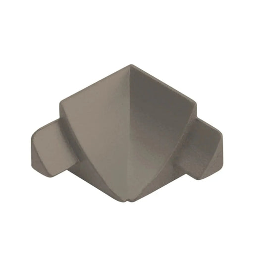 Detailaufnahme der titan eloxierten Innenecke Wandanschlussprofil T-COVE #A0004266
#A0004267
#A0004268
