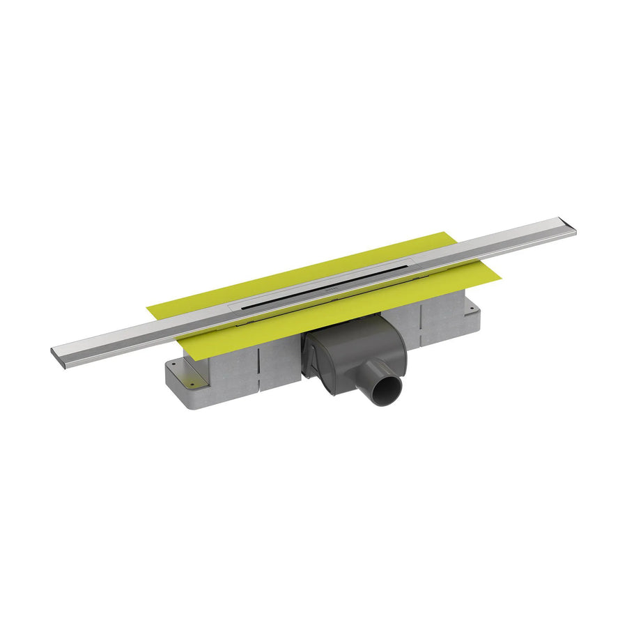 Kürzbare Duschrinne Edelstahl gebürstet mit 101mm EInbauhöhe #A0005320
#A0005326
#A0005332
